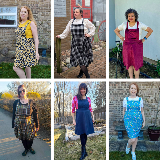 Calliope Pinafore Dress